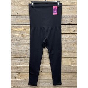 NWT Empetua‎ Women's High-Waisted Shaping Leggings Black Size XL